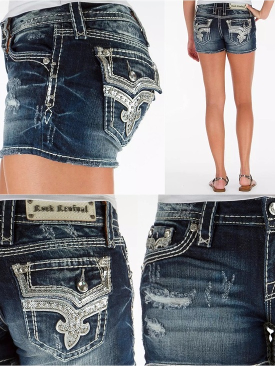 Rock Revival Pants - Rock Revival Kai Stretch Short